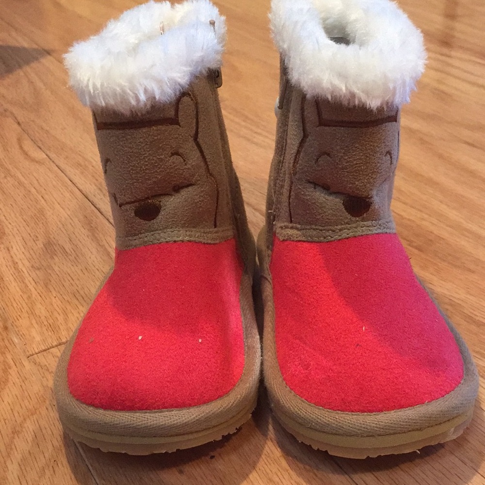 Kids Winnie the Pooh Winter Boots